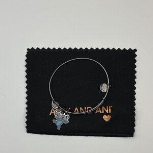 Alex and Ani Stitch Silver Bracelet